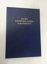 Kniha registrovaneho partnerstvi (80 listů)
