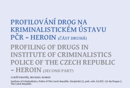 Profilování drog na Kriminalistickém ústavu PČR – HEROIN