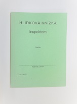 T581 – Hlídková knížka inspektora