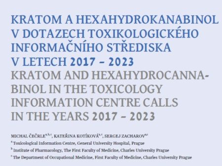 Kratom a hexahydrokanabinol v dotazech TIS v letech 2017-2023