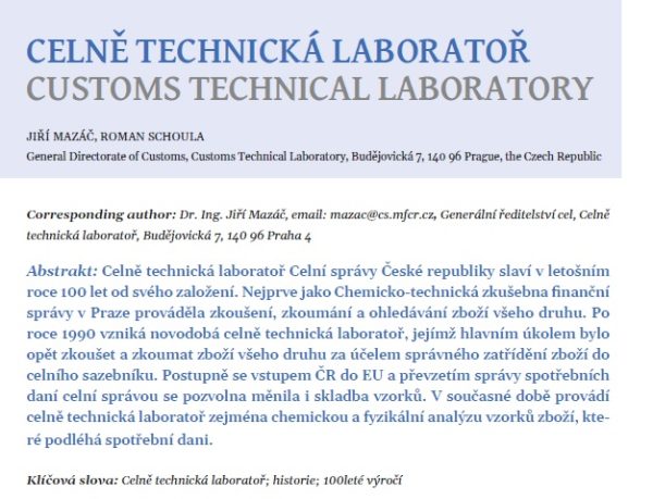 Celně technická laboratoř - Image 2