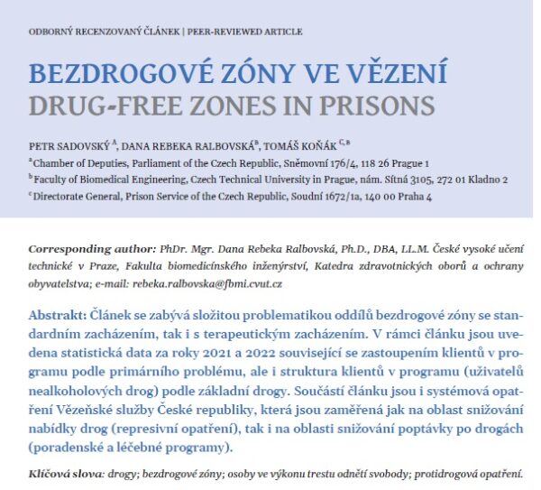 Bezdrogové zóny ve vězení