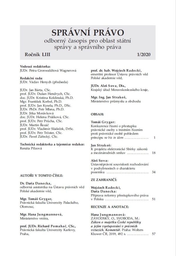 01/2020 Správní právo + Legislativní příloha I/2020 (elektronicky) - Image 2
