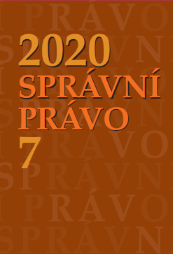 Správní právo 7/2020 – Obálka