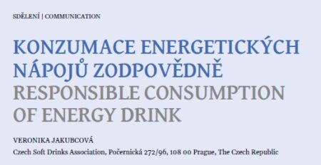 Konzumace energetických nápojů zodpovědně