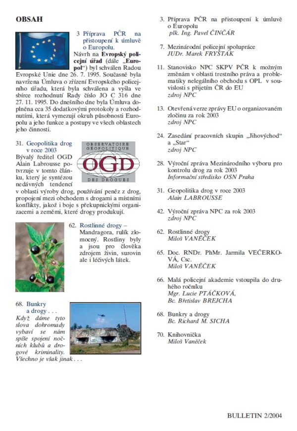 D&F Bulletin NPC 2/2004 - Image 2