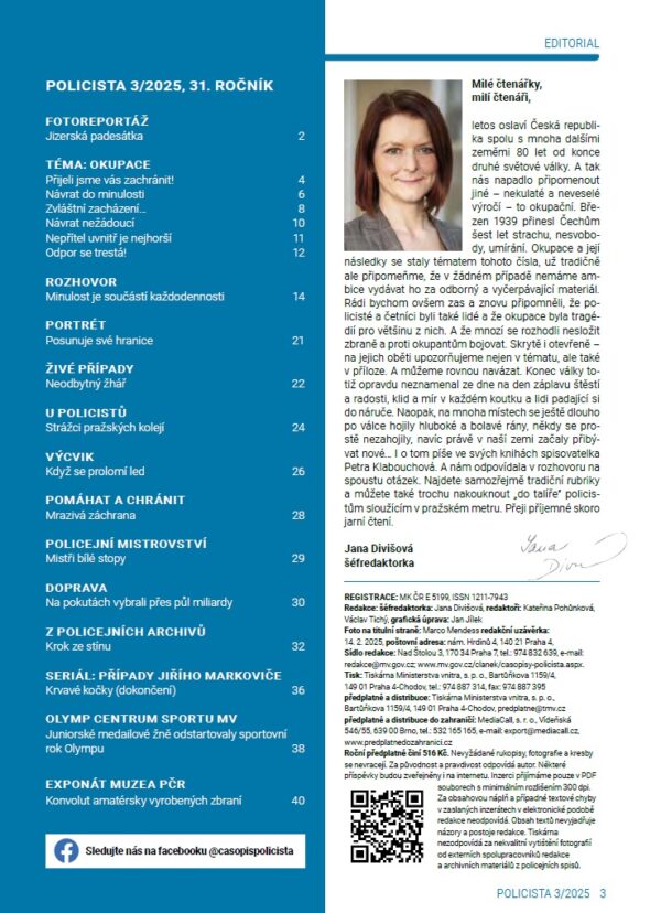 Policista 3/2025 – Obsah