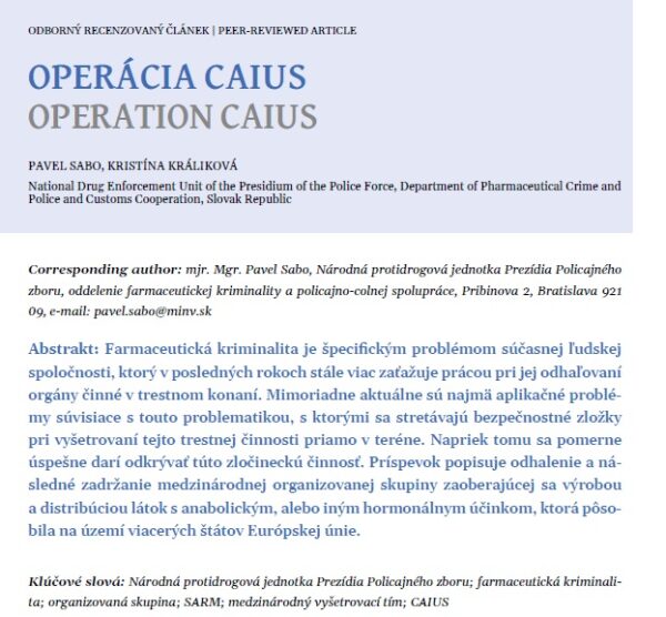 Operácia CAIUS