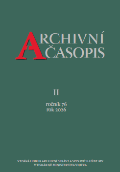 Archivní časopis 2/2026