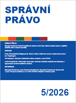 Správní právo 5/2026